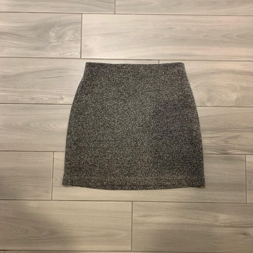 Kendall and Kylie herringbone pencil skirt